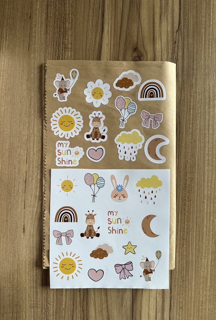 Çocuk Teması Sticker Set 