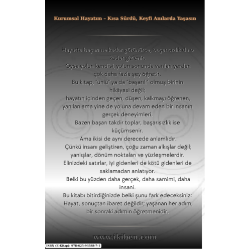 Kurumsal Hayatım - EPUB