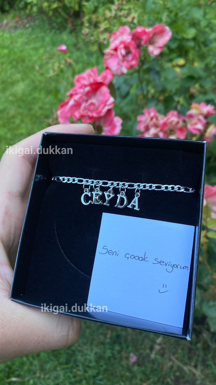 İsim Yazılı Bileklik