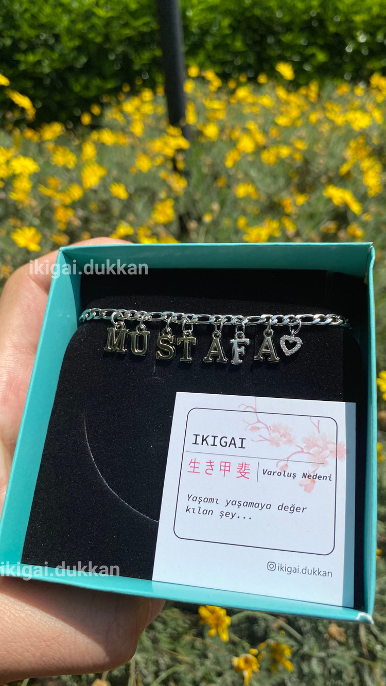 İsim Yazılı Bileklik