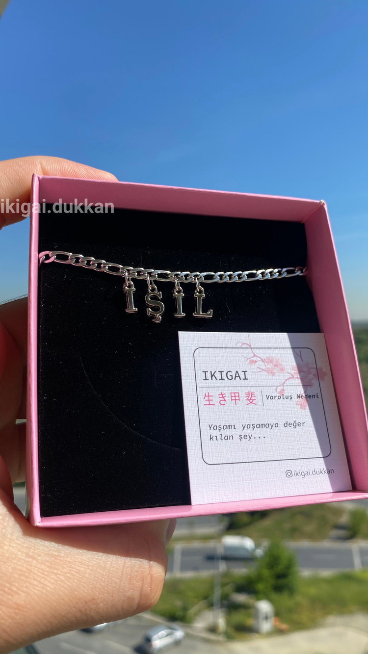 İsim Yazılı Bileklik