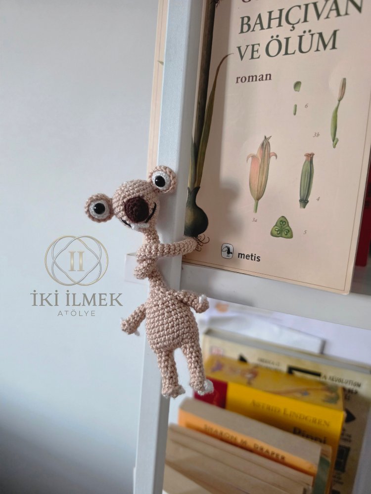 Amigurumi Sid Çanta Süsü ve Aksesuarı