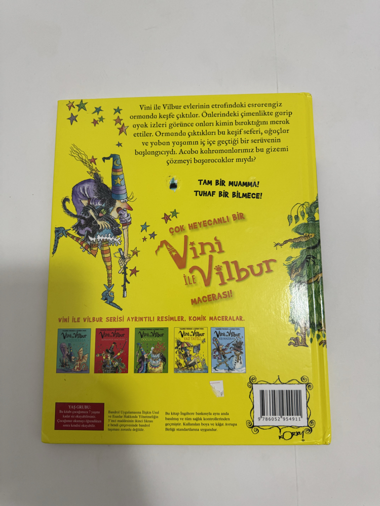 Vini ile Vilbur ve Esrarengiz Canavar