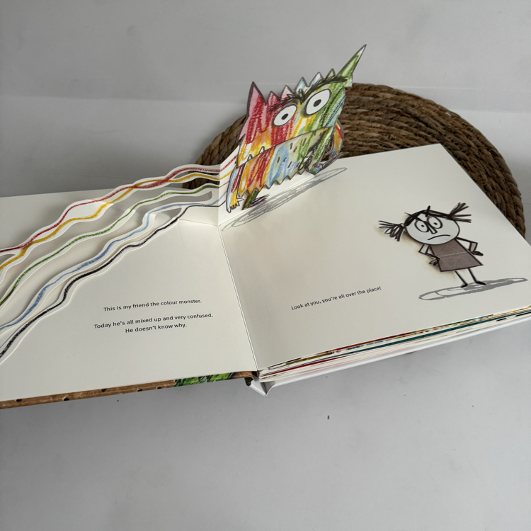 The Colour Monster Pop-Up Book (3 Boyutlu)