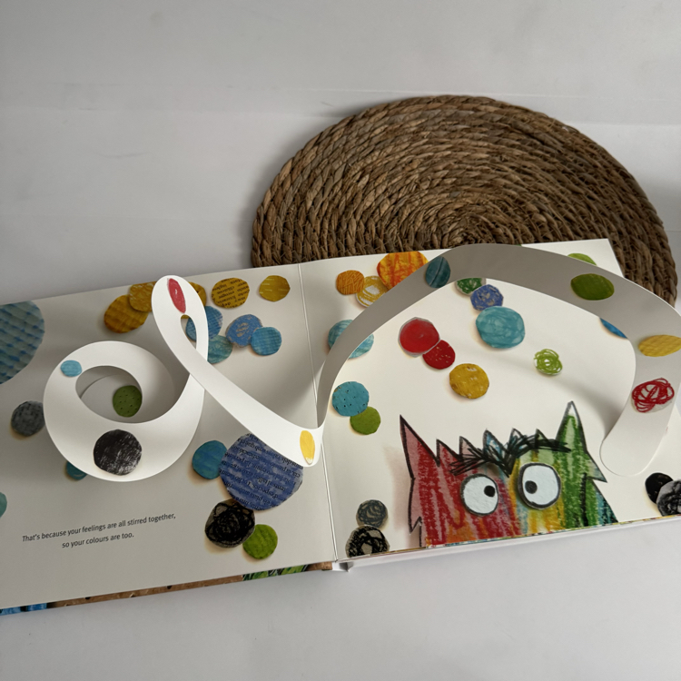 The Colour Monster Pop-Up Book (3 Boyutlu)