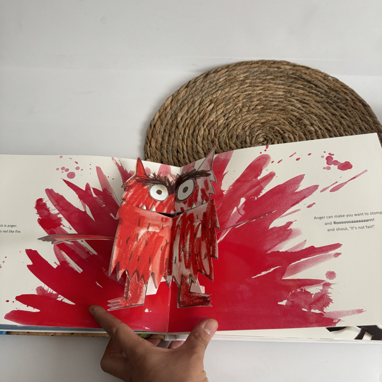 The Colour Monster Pop-Up Book (3 Boyutlu)