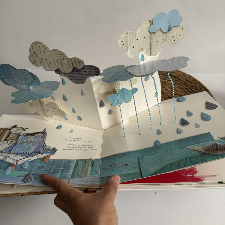 The Colour Monster Pop-Up Book (3 Boyutlu)