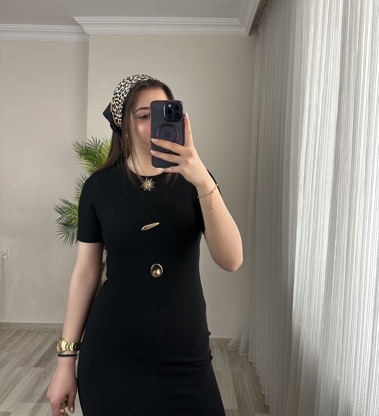 SUMMER GOLD AKSESUARLI OTTOMAN ELBİSE