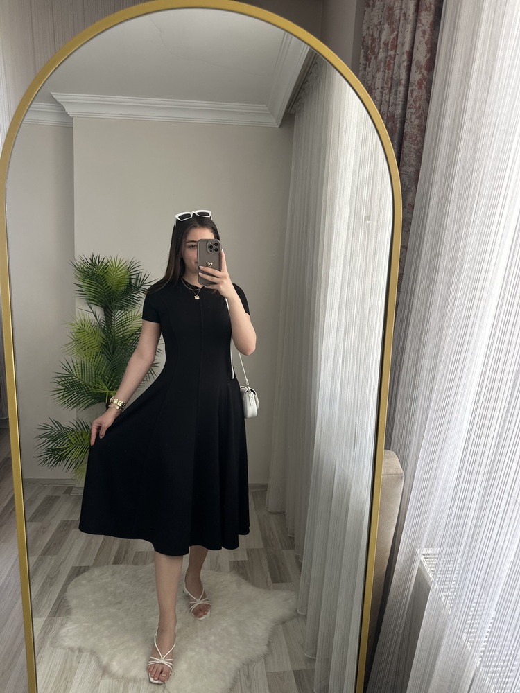 FUL LİKRALI İÇ GÖSTERMEZ PRENSES ELBİSE
