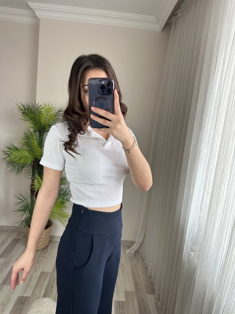KORSAJ KEMERLİ FUL LİKRALI PANTOLON