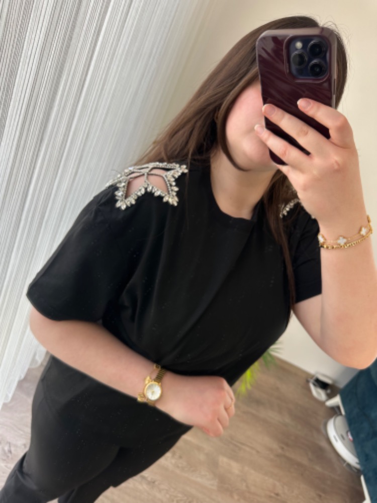 LUX KALİTE TAŞLI TİŞÖRT