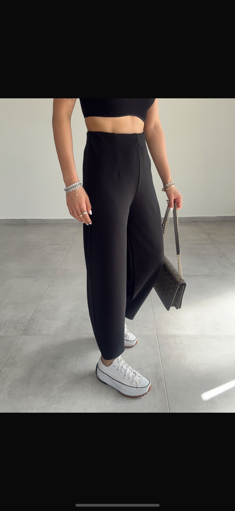 FULL LİKRALI BELİ LASTİKLİ BALON PANTOLON