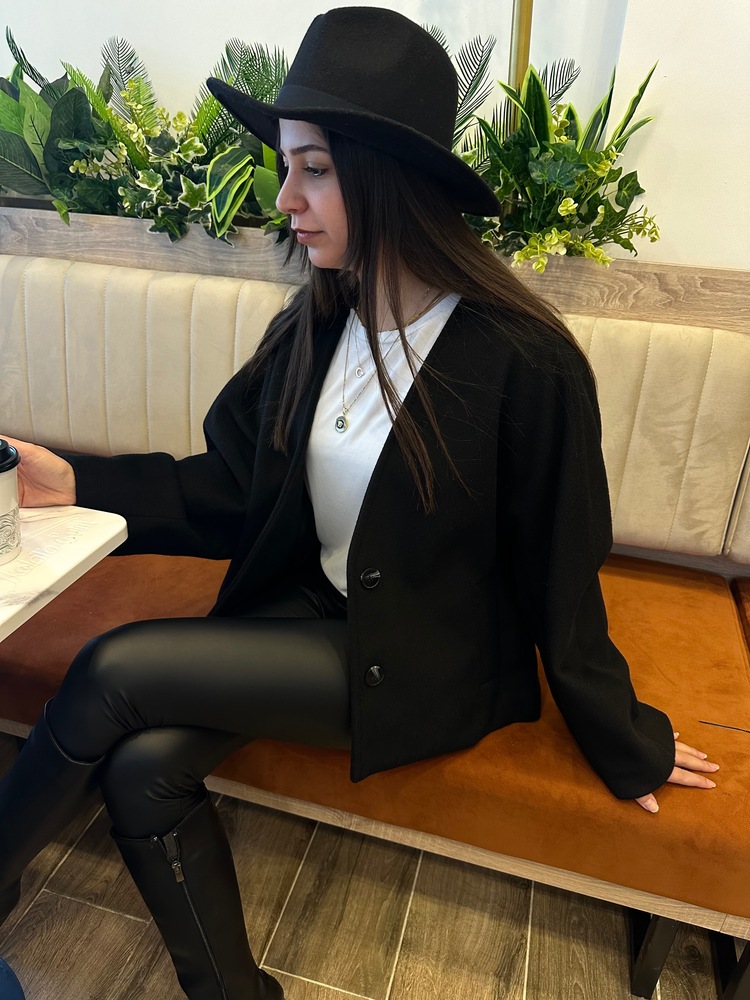 LUX KALİTE ASTARLI CEPLİ KAŞE CEKET