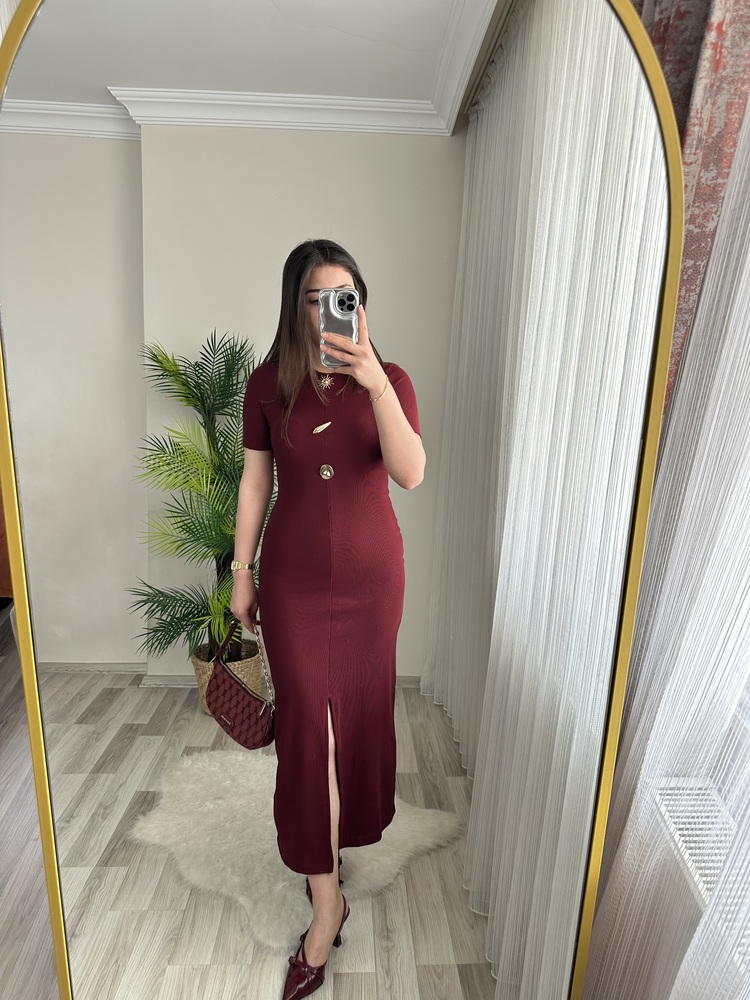 SUMMER GOLD AKSESUARLI OTTOMAN ELBİSE