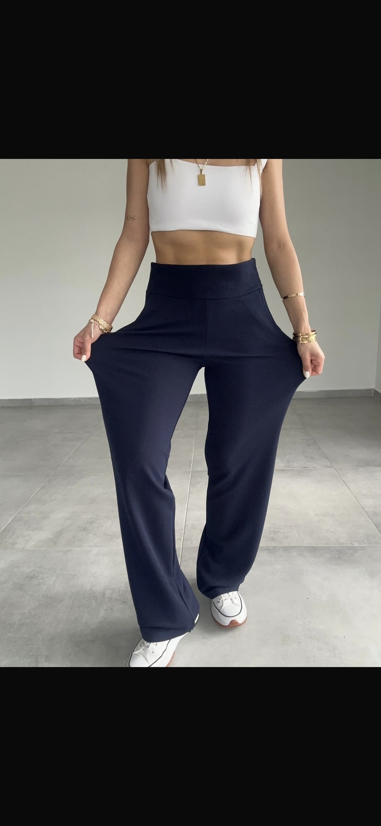 KORSAJ KEMERLİ FUL LİKRALI PANTOLON