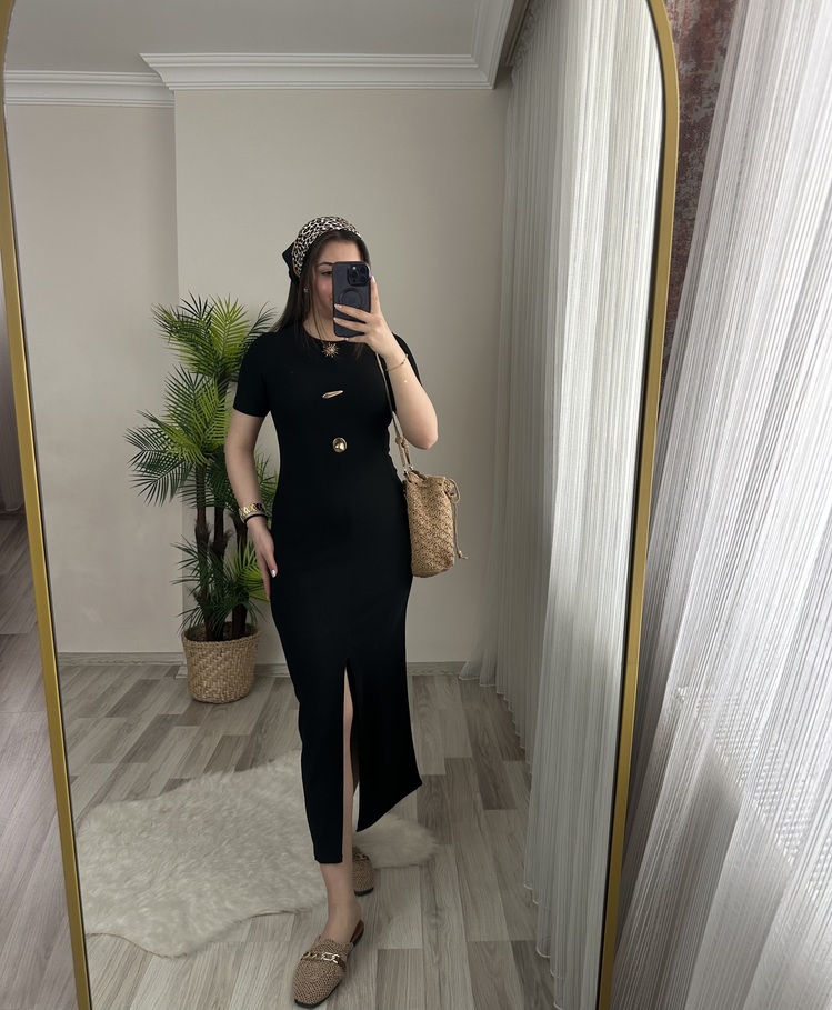 SUMMER GOLD AKSESUARLI OTTOMAN ELBİSE