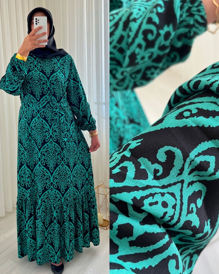Osmanlı desenli elbise