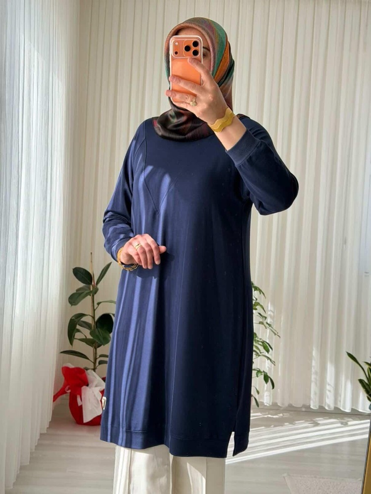 Kado Marka Nevgurlu Tunik (Yağ Yeşili, Acı kahve, Bordo, Siyah, Lacivert )