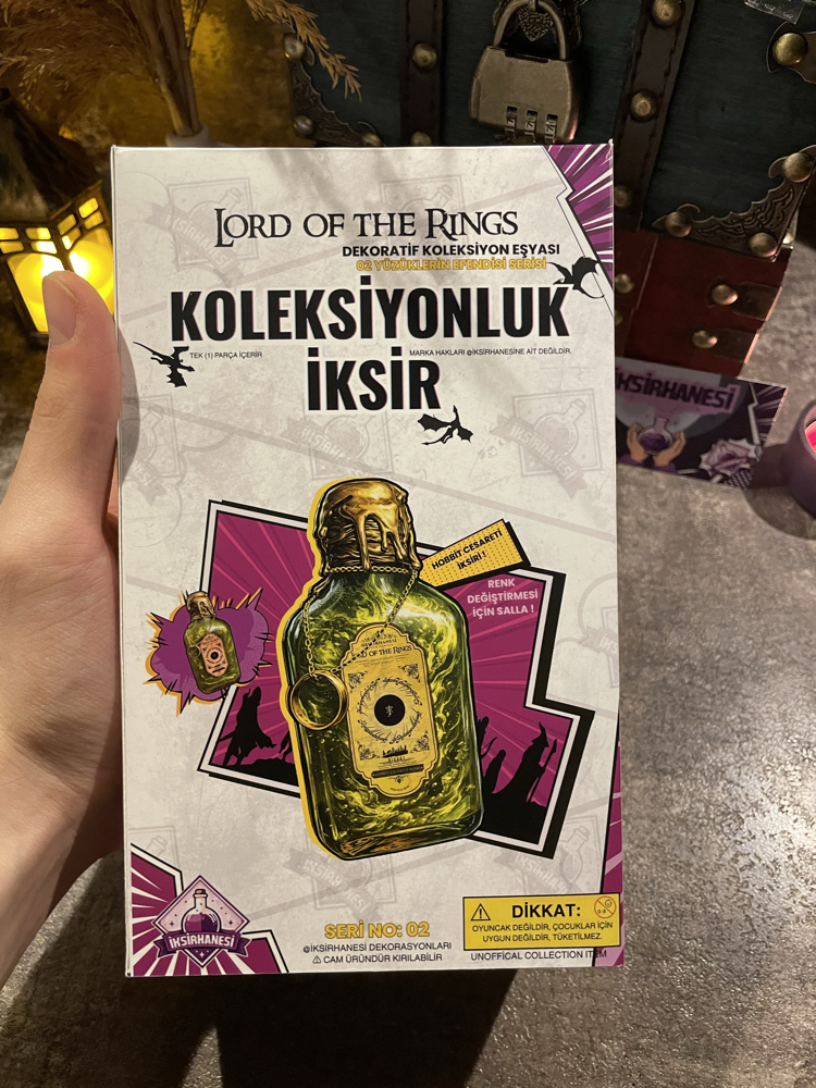 02 Yüzüklerin Efendisi Serisi / Koleksiyonluk İksir