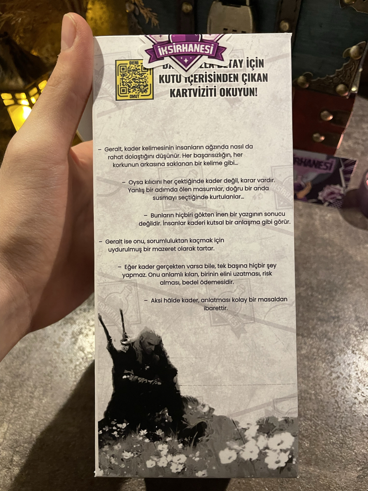03 The Witcher Serisi / Koleksiyonluk İksir