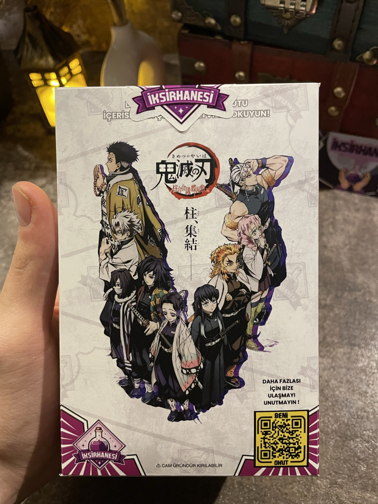 01 Demon Slayer Serisi / Koleksiyonluk İksir (BLİNDBOX)