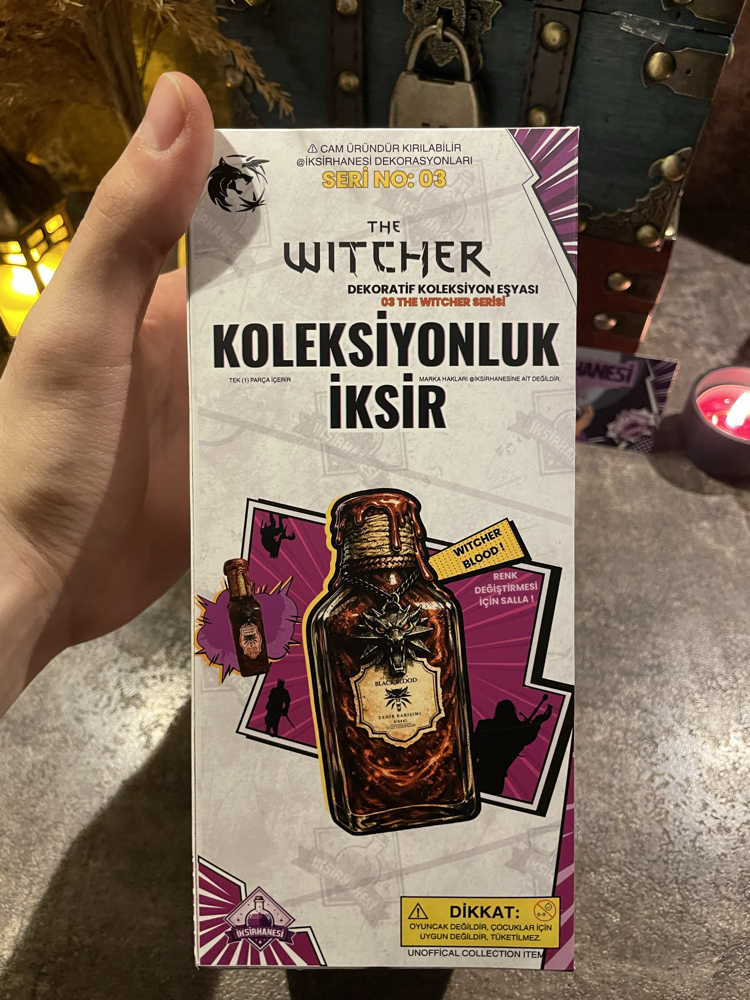 03 The Witcher Serisi / Koleksiyonluk İksir
