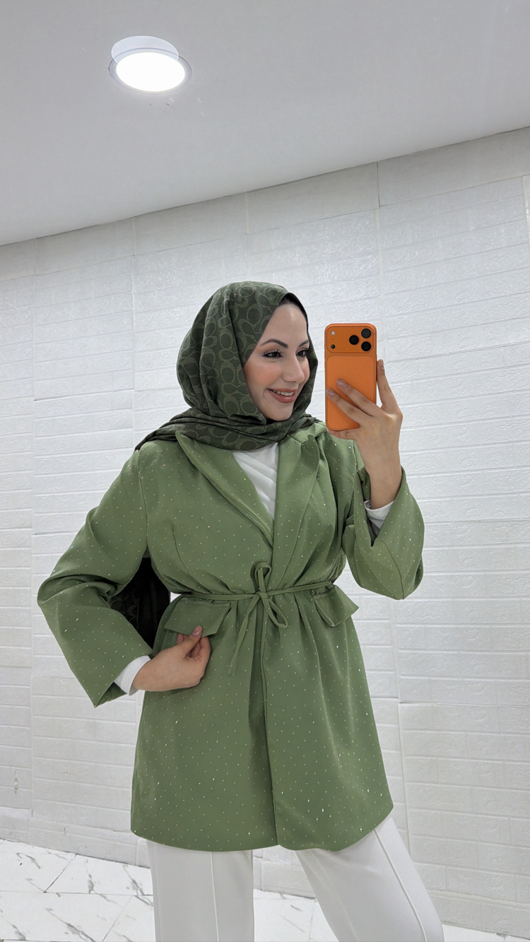 TAŞLI BLAZER CEKET