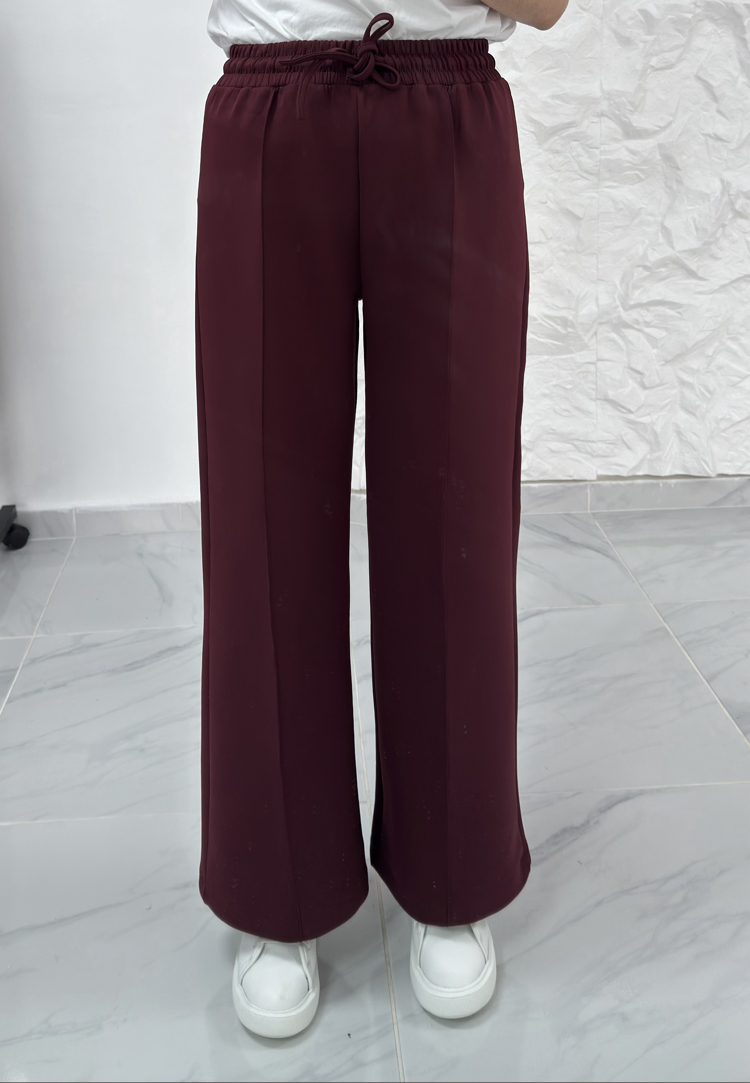 BORDO/ UZUN BOL PAÇA SCUBA PANTOLON
