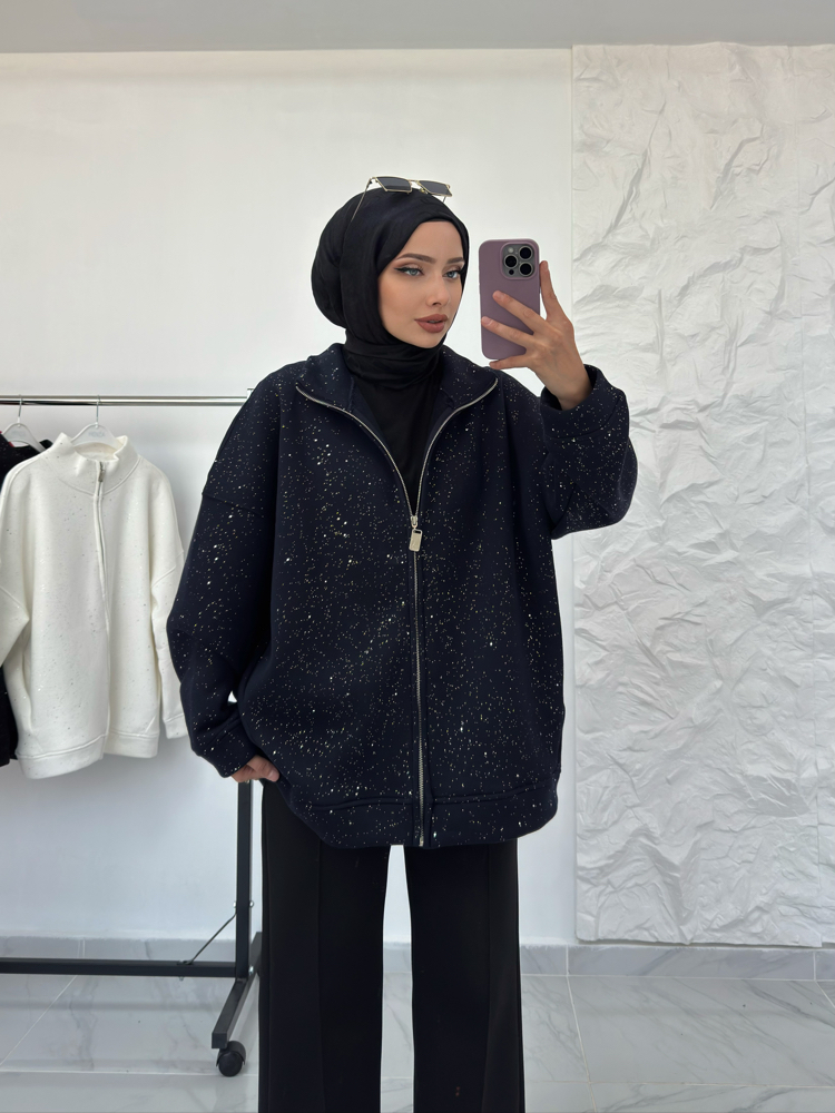 LACİVERT / SİMLİ HIRKA