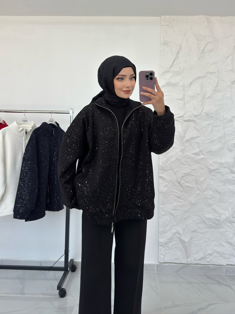 SİYAH / SİMLİ HIRKA