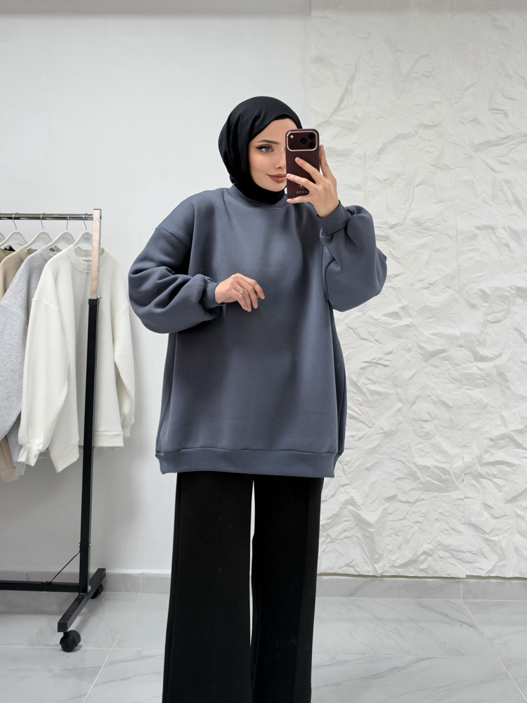FÜME/ LUNA OVERSİZE SWEAT