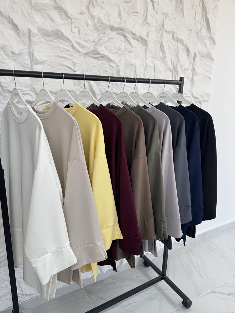 SİYAH/ RELAX OYSHO SWEAT
