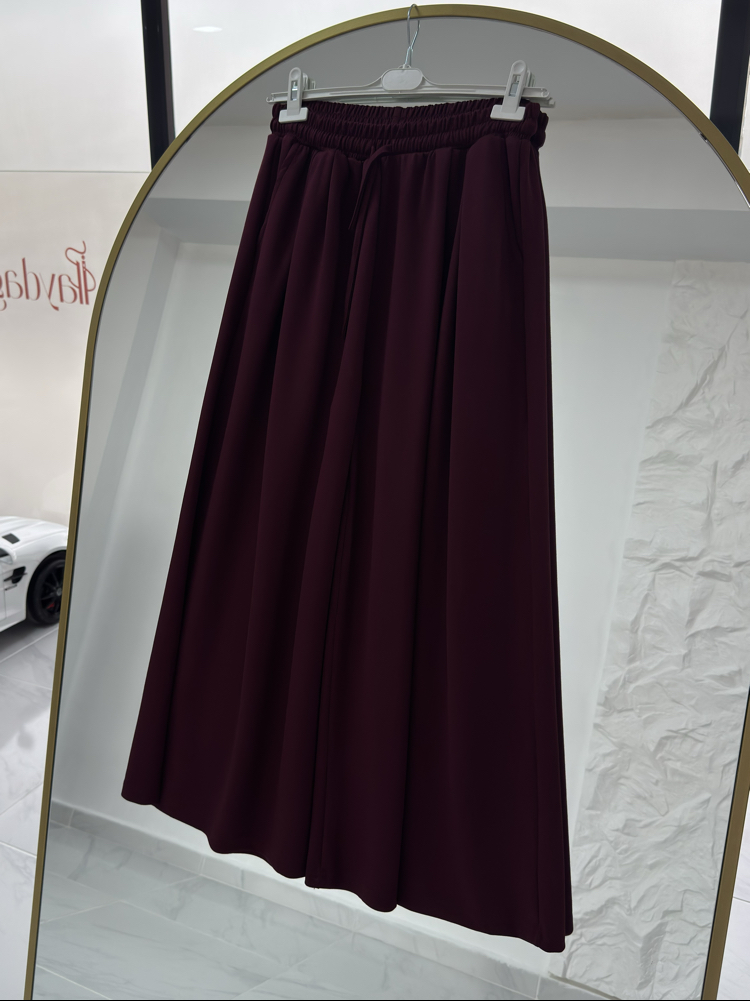 BORDO / TAM BOY ETEK PANTOLON