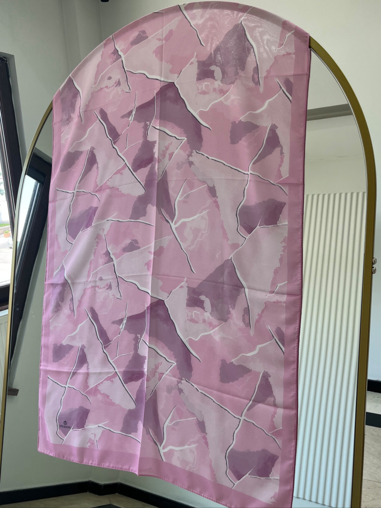 PEMBE / MERMER DESEN ŞAL