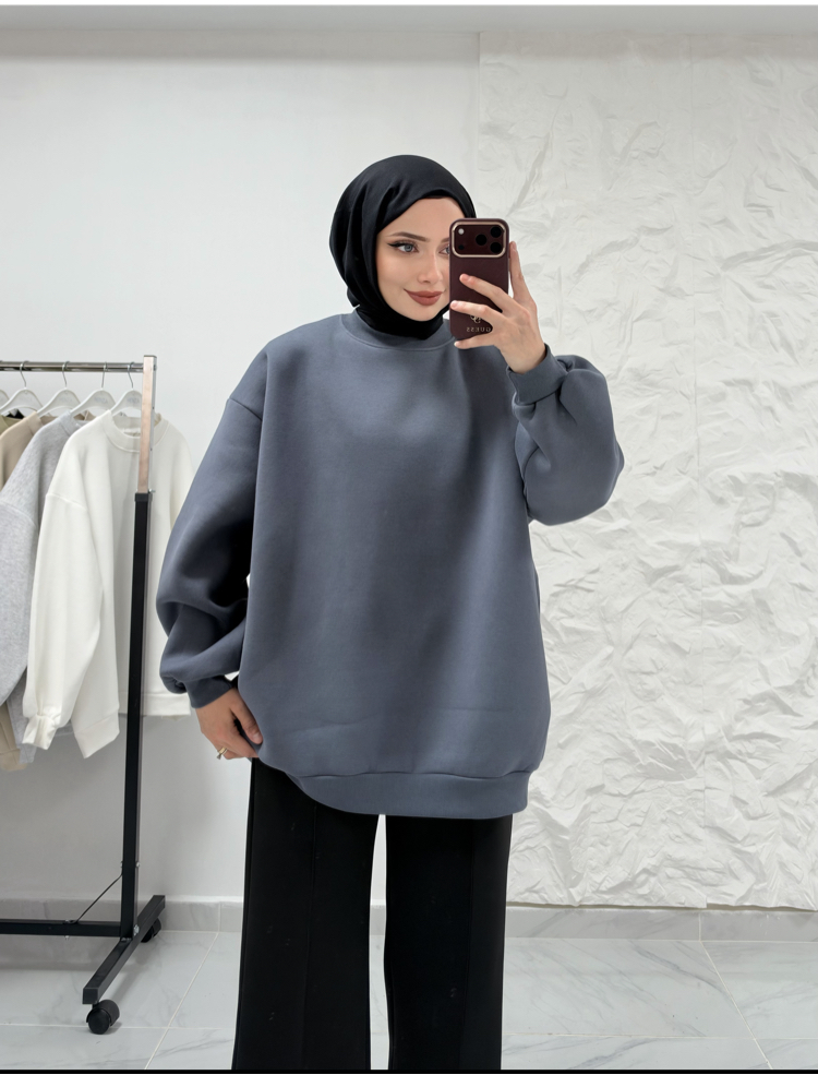 FÜME/ LUNA OVERSİZE SWEAT