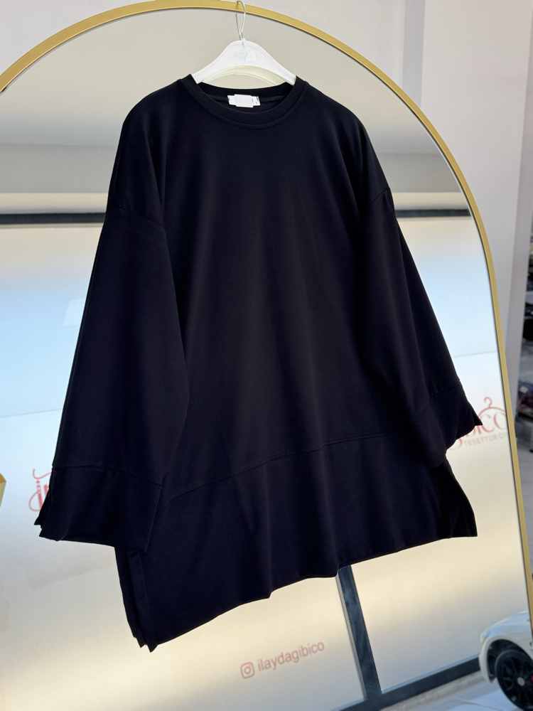 SİYAH/ RELAX OYSHO SWEAT