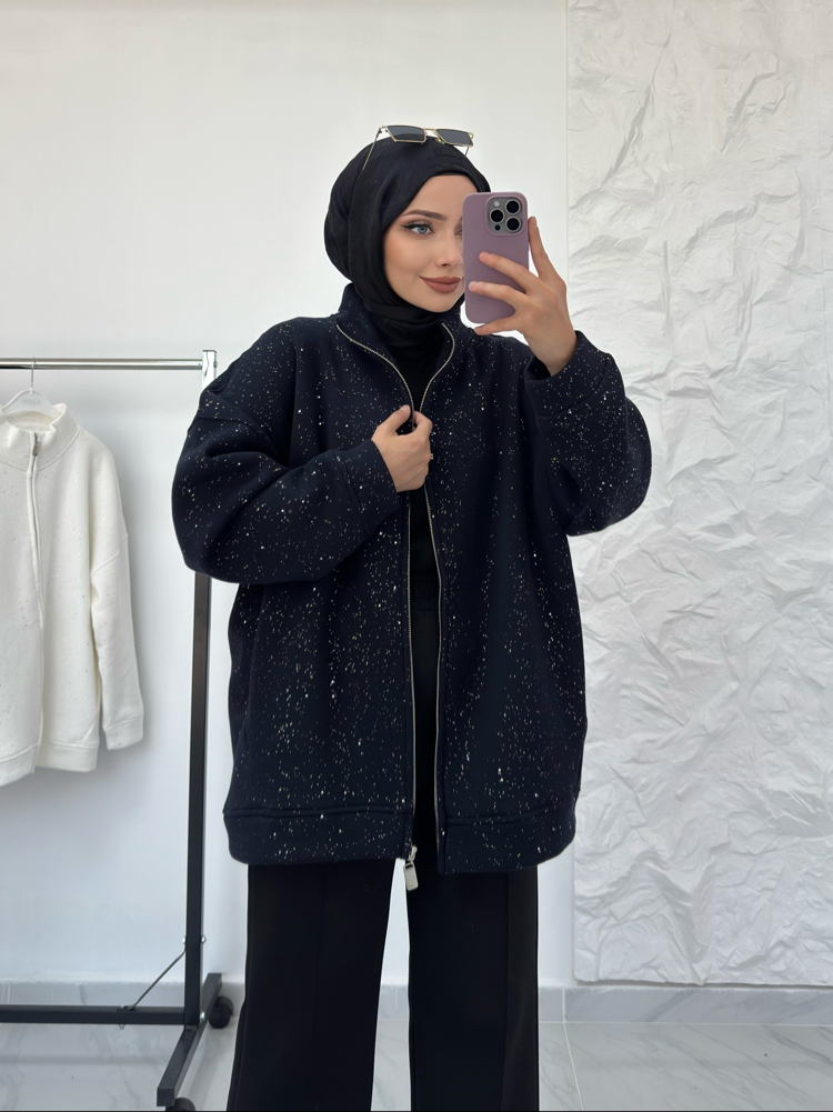 LACİVERT / SİMLİ HIRKA