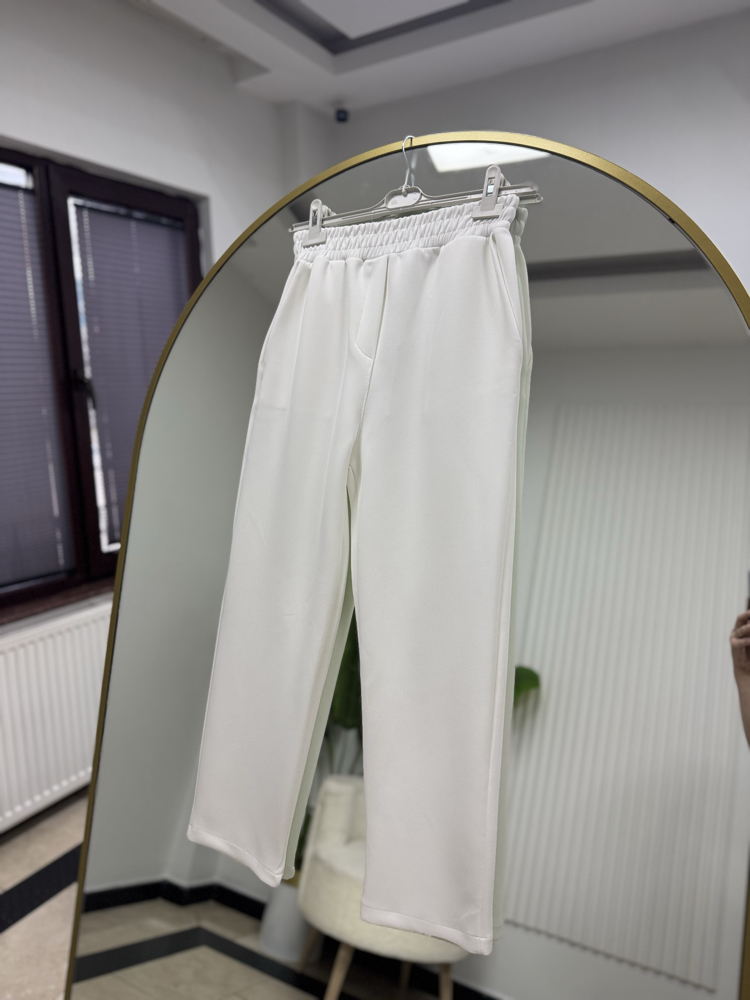 BEYAZ / HAVUÇ PAÇA SCUBA PANTOLON
