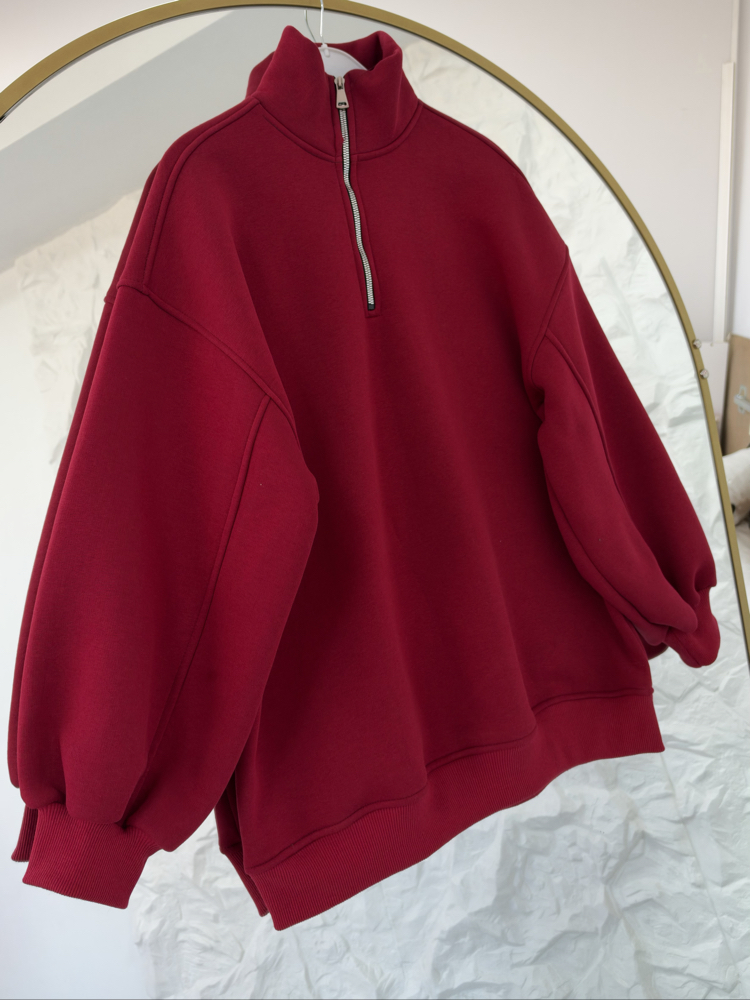 BORDO/ FERMUARLI SWEAT