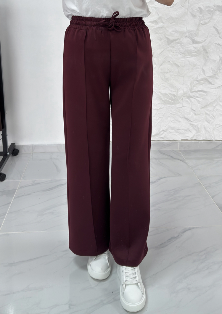 BORDO/ UZUN BOL PAÇA SCUBA PANTOLON