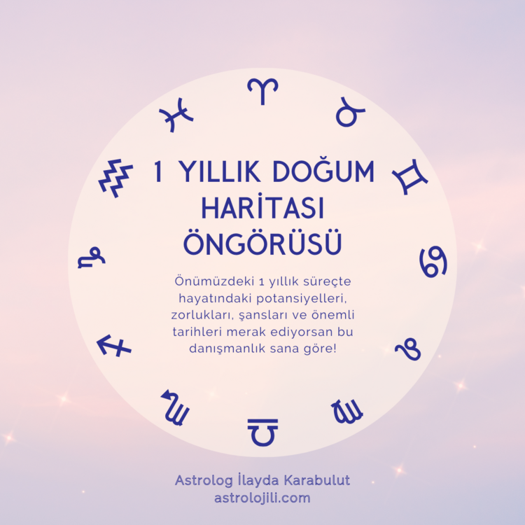 1 Yıllık Doğum Haritası Öngörüsü