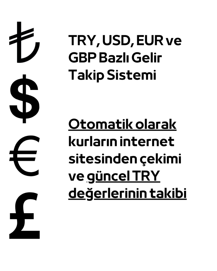 Gelir Takip Programı