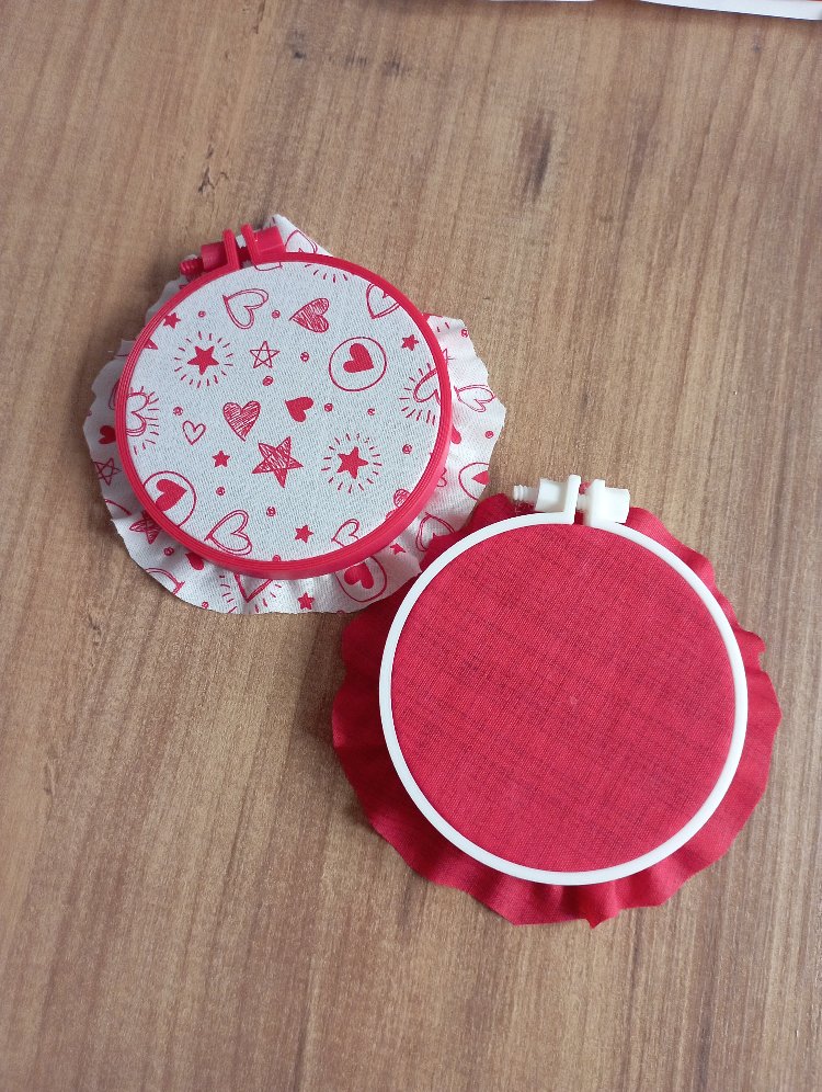  8 cm kırmızı kasnak