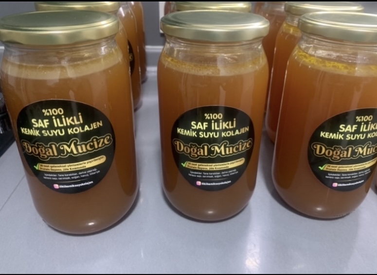 1 lt DANA KEMİK SUYU KÜR PAKETİ( 6adet 1Lt)