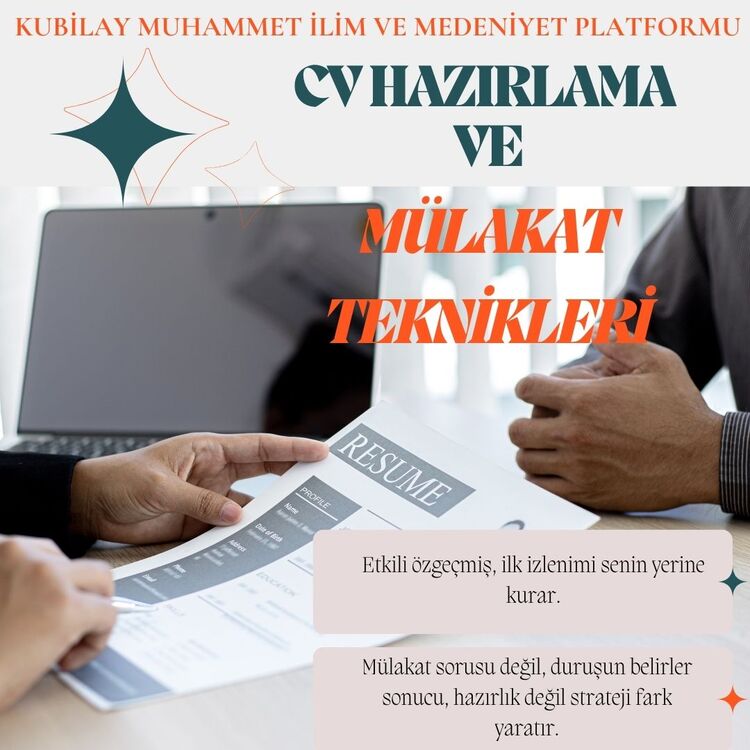 CV Hazırlama ve Mülakat Teknikleri Eğitimi