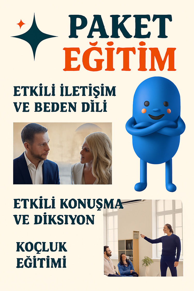 Etkili İletişim, Konuşma ve Beden Dili, Koçluk 3'lü Paket Eğitimi