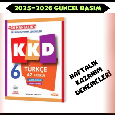 6. SINIF FENOMEN TÜRKÇE KAZANIM KAVRAMA DENEMELERİ