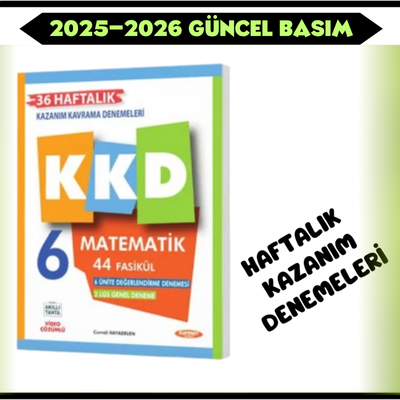 6. SINIF FENOMEN MATEMATİK KAZANIM KAVRAMA DENEMELERİ