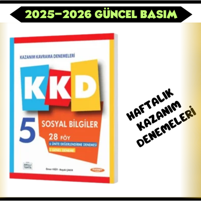 5. SINIF FENOMEN SOSYAL KAZANIM KAVRAMA DENEMELERİ