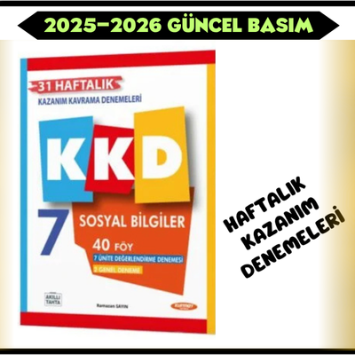 7. SINIF FENOMEN SOSYAL KAZANIM KAVRAMA DENEMELERİ